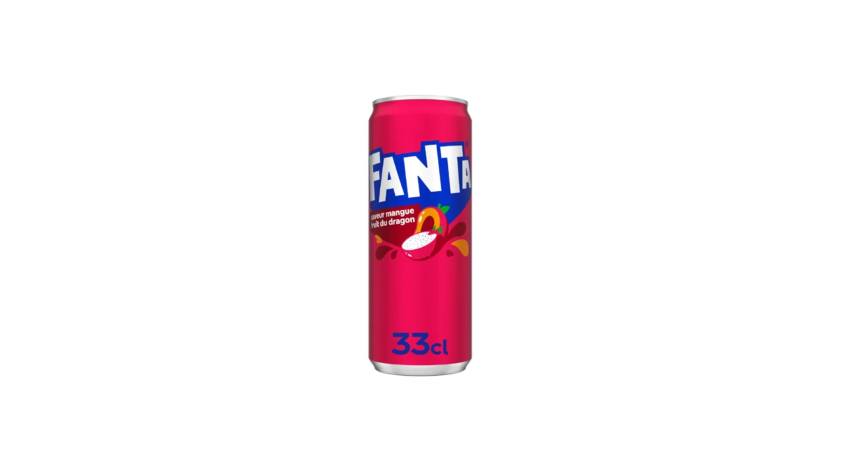 Fanta mangue fruit du dragon